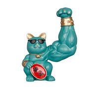 Cuifati Harts Lucky Cat Statue Magnifiquement Conçue pour Une Alarme Musculaire Puissante Sculptures de Chat Culture Home Culture (6)