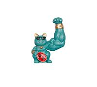 Cuifati Harts Lucky Cat Statue Magnifiquement Conçue pour Une Alarme Musculaire Puissante Sculptures de Chat Culture Home Culture (14)