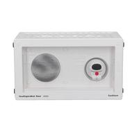 Cuifati Haut-Parleur Bluetooth sans Fil, Son Surround HiFi, Haut-Parleur Bluetooth Portable avec Veilleuse Décorative Planète, pour Smartphones, Ordinateurs, Tablettes, Consoles de Jeu (White)