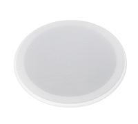 Cuifati Haut-Parleur Rond de Plafond encastré, 6 Pouces, 15W à 40W, Matériau ABS avec Grand Acier Magnétique pour Système de Cinéma Maison