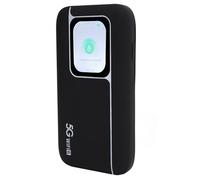 Cuifati Hotspot Mobile WiFi 5G pour Voyager, WiFi 2,4 GHz à Double Bande et 5,8 GHz Hotspot Mobile Portable avec Lumière LED, Connectez-Vous Simultanément jusqu'à 16 Appareils