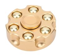 Cuifati Jouet à Doigt en Métal, Mini Gyroscope à Doigt, Jouet en Cuivre pour Adultes et Enfants, Petit Discret pour la Mise au Point, Matériau en Cuivre Pur, Taille 2 X 2 X 0,8 Pouces (#1)