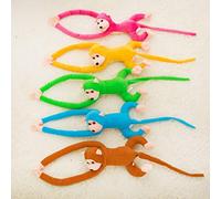 Cuifati Jouets Doux de Singe à Bras Longs et Lumineux, Poupée Animale Confortable, Jouet en Peluche pour Enfants, en Particules de Mousse de Fibres de 70 Cm (Green)