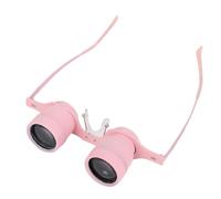 Cuifati Jumelles Professionnelles 10X HD, Lunettes D'opéra Portables à Mise au Point Manuelle, Télescope de Jumelles pour la Pêche, L'observation des Oiseaux, la Télévision, Les Sports, (Pink)