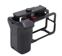 Cuifati Kit de Poignée de Photographie de Rue, Combinaison de Cage de Poignée Ergonomique pour Appareil Photo Action 5 Pro 4 3, avec Absorption des Chocs Antidérapante à Dégagement