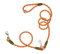 Cuifati Laisse pour Chien Mains Libres Réglable et Réfléchissante Laisse en Nylon Durable pour Chiens de Petite, Moyenne et Grande Taille Marchant et Dressant Noir Rose Violet Bleu Couleur 35,43 * (A)