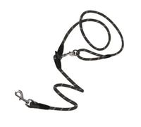 Cuifati Laisse pour Chien Mains Libres Réglable et Réfléchissante Laisse en Nylon Durable pour Chiens de Petite, Moyenne et Grande Taille Marchant et Dressant Noir Rose Violet Bleu Couleur 35,43 * (A)