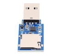 Cuifati Lecteur de Carte USB 2.0 pour Ordinateur Portable, Lecteur de Carte SIM MMC MS XD, Puce RTS5170, de Mémoire Haute Vitesse avec édition de SIM