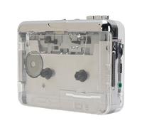 Cuifati Lecteur de Cassettes Portable, Convertisseur Numérique de Cassette USB vers MP3 avec Casque Antibruit de 3,5 Mm, pour Ordinateur Portable, Son Stéréo