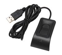 Cuifati Lecteur D'empreintes Digitales USB pour Wins Hello, Lecteur de clé D'empreinte Digitale, capacité de 10 Doigts, Identification Automatique à 360°, clé de Connexion Facile à