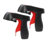 Cuifati Lot de 2 Pistolets de Pulvérisation en ABS avec Poignée pour Bombes Aérosols, Kit d'accessoires de Peinture avec Gâchette Ergonomique, Plage de Serrage 28 Mm, Décoration de la Maison