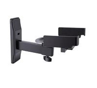 Cuifati Lot de 2 Supports de Montage Mural Réglables pour Haut-Parleur, Support Mural pour Bibliothèque pour Son Surround, adapté pour R-40M R-41M RP-600M II, capacité de 44 LB, Installation Facile