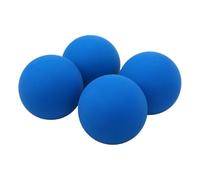 Cuifati Lot de 4 Balles de Squash à Haute élasticité en Caoutchouc Creux Interne pour Entraînement Professionnel pour la Pratique et Le Développement des Compétences en Intérieur et en Extérieur