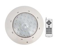 Cuifati Lumière de Piscine à LED RVB, Lumière sous-Marine Résistante aux éclaboussures IP68 avec Télécommande, 7 Modes Statiques 5 Dynamiques, pour L'éclairage de Piscine D'aquarium (25W)