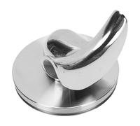Cuifati Machine à café Porta Filtre Pip, Facile à Installer 54 Mm Filtre de Port Pip sans Fond à pulvérisé Professionnel avec des Anneaux pour le Remplacement (Double bec)