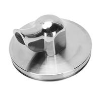 Cuifati Machine à café Porta Filtre Pip, Facile à Installer 54 Mm Filtre de Port Pip sans Fond à pulvérisé Professionnel avec des Anneaux pour le Remplacement (Bec single)
