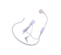 Cuifati Microphone Filaire pour Casque, Micro à Condensateur Unidirectionnel Antibruit avec Câble de 1,2 M, Prise 3,5 Mm pour Discours D'église en Classe (Purple)