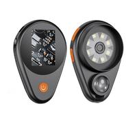 Cuifati Microscope Numérique à Main, écran de 2 Pouces de Loupe Numérique Portable avec 8 Lumière LED, Grossissement 500x Microscope Marco pour Les Enfants, Connexion PC Facile (Black)