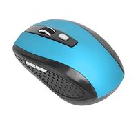 Cuifati Mini Souris sans Fil 2,4 GHz 3 Niveaux DPI Réglable, compatibilité étendue, Texture Mate, Longue Durée de Vie, pour XP Vista 2000 Server OS X, Fine et Résistante à la (Bleu)