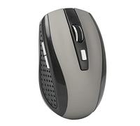 Cuifati Mini Souris sans Fil 2,4 GHz 3 Niveaux DPI Réglable, compatibilité étendue, Texture Mate, Longue Durée de Vie, pour XP Vista 2000 Server OS X, Fine et Résistante à la (Gris