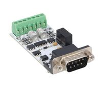 Cuifati Module Convertisseur Série RS232 vers RS422 RS485, Conversion de Signal Bidirectionnel, Isolation de Puissance DC DC Intégrée, Isolateur Numérique, avec Interface DB9 Standard et