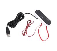 Cuifati Module de Caméra USB avec Microphone, Support Supérieur du Support de Réglage Inférieur 5m et Jeu de Webcam embarqué pour Les Machines à Services Libre