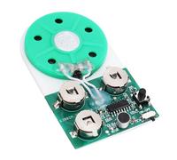 Cuifati Module Enregistreur de Son Programmable, Puce de Module D'enregistrement Vocal de Musique DIY avec Haut-parleur, Peut Enregistrer 4 Minutes de Musique Sonore pour des