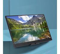 Cuifati Moniteur Portable 17,3 Pouces 1080P 60HZ HDR Moniteur Intégré à Deux Haut-parleurs 16: 9 178 ° Grand Angle de Visionnement Moniteur de Jeu pour Ordinateur Portable, Téléphone PC, HDML