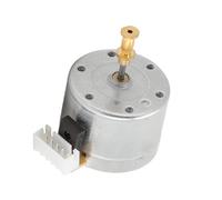 Cuifati Moteur de Platine de Rechange DC 12 V Moteur Synchrone à 3 Vitesses pour Tourne-disques 33 45 78 TR/Min Enregistreur de Disque de Platine 25 Mm Trou de Montage Rotation CW