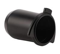 Cuifati Moulin à Café en Alliage D'Aluminium 54mm, Tasse Doseuse (BLACK)