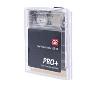 Cuifati Nouvelle Cartouche de Jeu Multi-Jeu OS V4 pour Gameboy Color Game Boy Real 1000 en 1 Chariot adapté pour GB GBC GBA SP, Mémoire 64 Mbit 4G Cartouche de de Sauvegarde (Blanc Transparent)