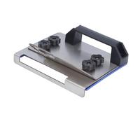 Cuifati Outil de Chanfreinage de Carrelage à 45 Degrés, Support de Coupe de Chanfrein de Meuleuse d'angle de Type 100 pour Chanfreinage Précis Universel de Carrelage, Pierre, Bois, Marbre, Système de