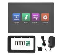 Cuifati Panneau de Configuration à Domicile Intelligent, Moniteur à écran Multiples de 10 Pouces 1280 X 800 avec un Processeur CORT CORT-ARM CORTEX A55 1,8 GHz, pour (Plug UE 100-240V)