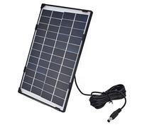 Cuifati Panneau Solaire 6W 12V DC5521 Sortie Petits Panneaux solaires Kit de Panneaux solaires Flexibles pour la Maison