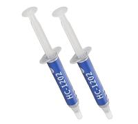 Cuifati Pâte Thermique 2 Pièces, Graisse de Refroidissement de Dissipateur Thermique à Haute conductivité 12,8 W/m.k pour CPU GPU PC, Faible Résistance, Non