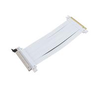 Cuifati PCIE 5.0 X16 Riser Cable, 128 Gops High Speed Extension Rister Riser Cable, PCB Flexible Extension Riser Cable Adapter and Play, Compatible avec 4,0 3.0 2.0 1.0 Interfaces (50cm)