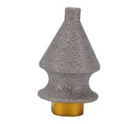 Cuifati Perceuse Affleureuse Lampe 4 en 1 pour Meuleuse D'Angle | Mèche de chanfreinage pour carrelage, marbre, granit, béton ;Mèche de polissage diamant avec filetage 5/8 pouces