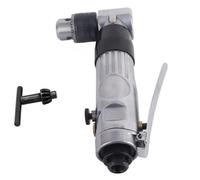 Cuifati Perceuse Réversible à Angle d'air 90° Perceuse Pneumatique à Angle Droit avec clé, Mandrin 3/8" 1800 Tr/min Super Outil électrique pour le Perçage dans des Espaces étroits