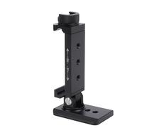 Cuifati Pince de Téléphone en Métal, Support de Téléphone en Alliage D'aluminium avec Vis de 1/4 Pouces et Mécanisme à Ressort pour Smartphones, Compatible avec Les Trépieds Monopodes