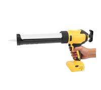 Cuifati Pistolet à Calfeutrer électrique, Pistolet à Calfeutrer sans Fil, 6 Vitesses Réglables, Lumière LED, Outils de Calfeutrage électriques de 10 Oz pour le Remplissage,