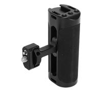 Cuifati Poignée Latérale de Caméra, Montage Ergonomique Gauche Droite avec Vis de 1/4 Pouces, Support de Chaussure Froide pour Accessoire de Cage de Caméra