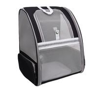 Cuifati Pripy Backpack Carrier, Pet Carrier Backpack Light Multi-Purpose for The Trip (Black)