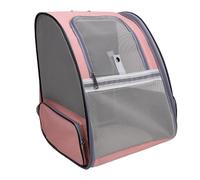 Cuifati Pripy Backpack Carrier, Pet Carrier Backpack Light Multi-Purpose for The Trip (Pink)