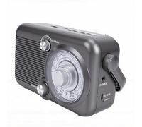 Cuifati Radio AM/FM/SW Rétro, Enceinte Bluetooth Portable avec Son Puissant de 60 W, Réception 3 Bandes, Chargement, Alimentation par Batterie, pour la Maison et L'extérieur, Cadeau