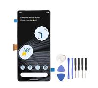 Cuifati Remplacement D'écran de Téléphone pour Google Pixel 7 Pro 5G GP4BC GE2AE, Ensemble de Numériseur D'écran Tactile LED Organique avec Empreinte Digitale, Accessoires de