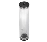 Cuifati Réservoir de Refroidissement par Eau pour PC, Cylindre en Acrylique, Diamètre de 50mm, Filetage G1/4 Pouces, Pompe de Refroidissement à Eau Liquide pour Ordinateur, Kit de Réservoir