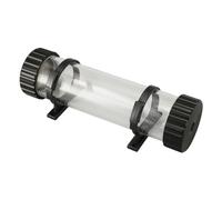 Cuifati Réservoir D'eau de Refroidissement Cylindrique, Réservoir en | Réservoir de refroidissement par eau PC, port fileté G1/4, capacité 450 ml, pour une dissipation thermique plus rapide,