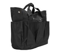 Cuifati Sac à Outils de Jardin, Sac de Rangement des Outils de Jardin Plusieurs Poches Oxford Rain - Tapo à l'épreuve du Camping (Black)