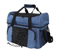 Cuifati Sac de Bowling à 2 Balles, Fourre-Tout de Bowling avec Support rembourré, Diviseur et Bandoulière Réglable, Sacs de Rangement Doubles pour Hommes