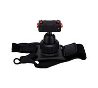 Cuifati Sangle de Poignet pour Caméra d'action, Support pour Sports de | Tête à Rotule Réglable avec Molette de Verrouillage, Matériau Composite Haute Résistance, Compatible et , Mains Libres